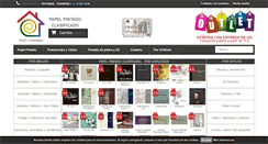 Desktop Screenshot of papelpintadoclasificado.com